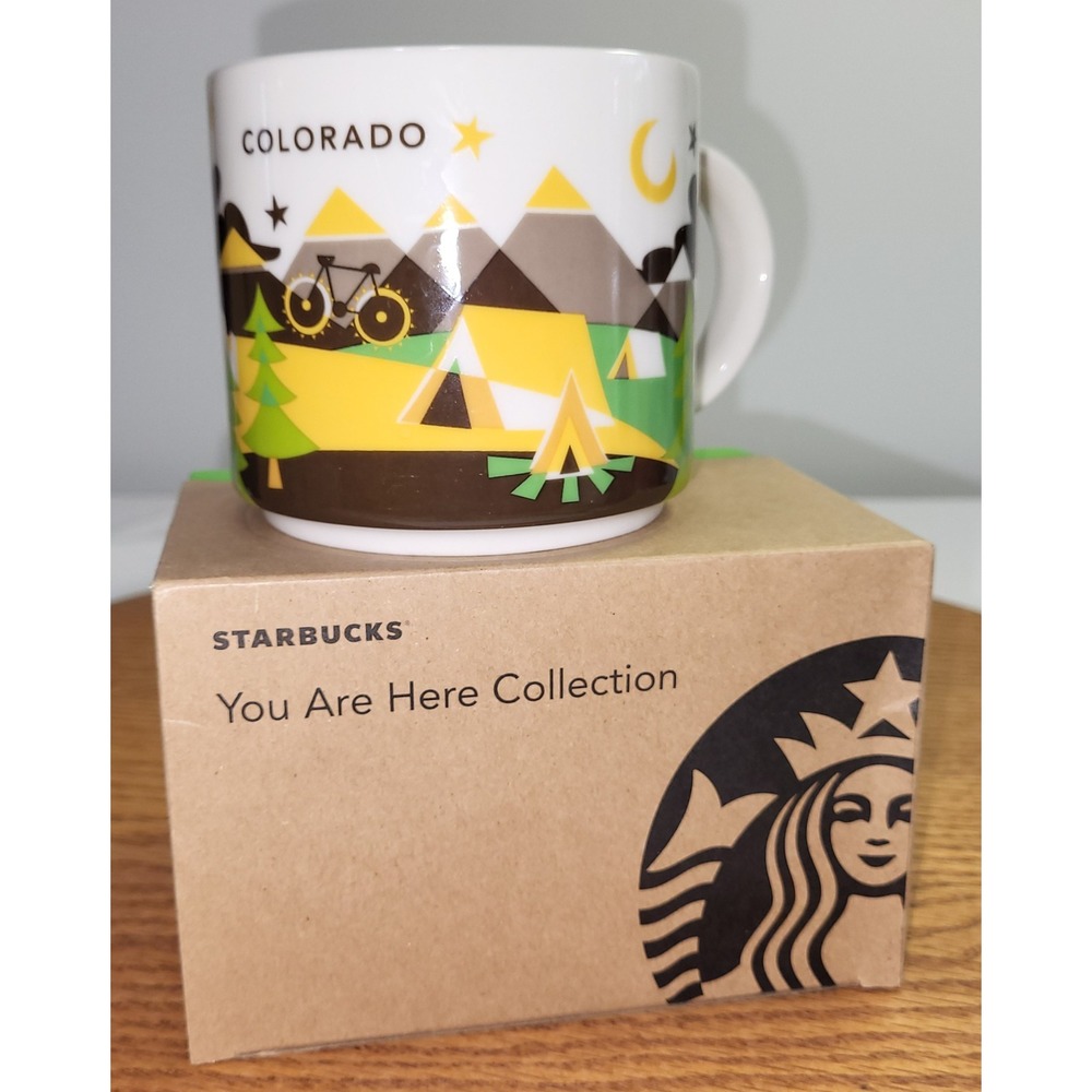 Starbucks Colorado You Are Here Series Collection 14oz Coffee Tea Mug Cup NIB